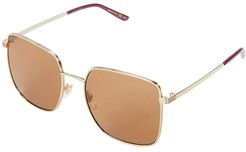 GG0802S (Gold) Fashion Sunglasses