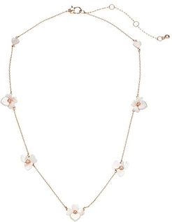 Precious Pansy Necklace (Cream Multi/Rose Gold) Necklace