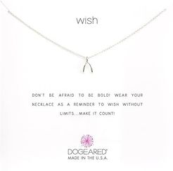 Wish Reminder 16 inch (Silver) Necklace