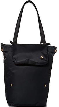 Citysafe CX Packable Anti-Theft Vertical Tote (Black) Handbags
