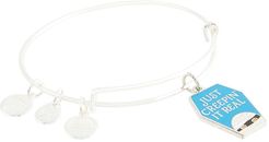 Color Infusion, Just Creepin it Real Expandable Wire Bangle Bracelet (Silver) Bracelet