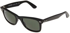 RB2140 Original Wayfarer 50mm (Black/G-15xlt Lens) Plastic Frame Fashion Sunglasses