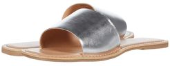 Regina (Silver Metallic Leather) Women's Shoes