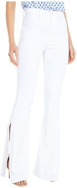 High Slit Flare in Prince Street (Prince Street) Women's Jeans