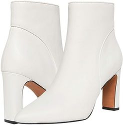Jenn (White Leather) Women's Shoes