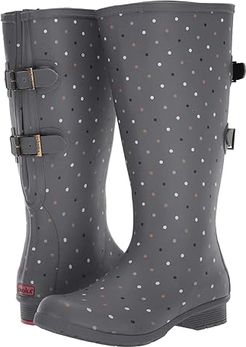 Versa Tonal Dot Tall Versa Boot (Grey) Women's Shoes