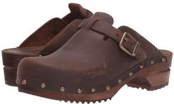 Kristel (Antique Brown) Women's Clog Shoes