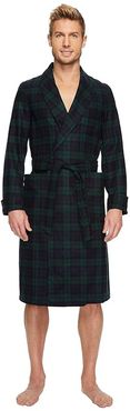 Lounge Robe (Black Watch Tartan) Men's Robe