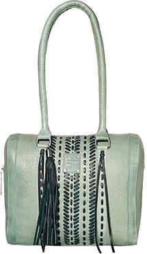 Marlowe Satchel (Seafoam) Handbags
