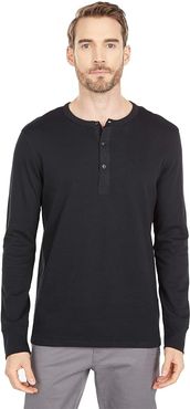 Patrick Henley (Black) Men's Clothing