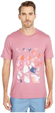 Terrazzo Logo T-Shirt (Pink) Men's Clothing