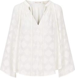 Willow Blouse (Pearl) Women's Clothing
