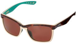 Anaa (Retro Tort/Cream/Mint/Copper 580P) Fashion Sunglasses