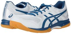 GEL-Rocket(r) 9 (Glacier Grey/Mako Blue) Men's Volleyball Shoes