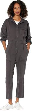 Meta Coverall (Washed Black) Women's Jumpsuit & Rompers One Piece