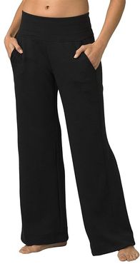 Sunrise Wideleg Pants (Solid Black) Women's Clothing