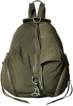 Julian Nylon Backpack (Olive) Backpack Bags