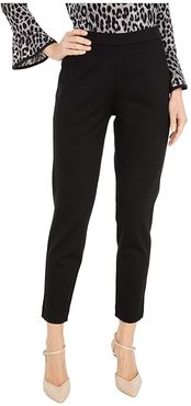 Slim Trousers (Black) Women's Casual Pants