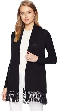 Tatum Cardigan (Onyx) Women's Sweater