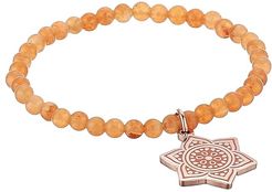 Chakra Stretch Bracelet (Rose Gold/Sacral Chakra) Bracelet