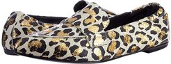 Moccasin Serval (Off-White) Women's Shoes