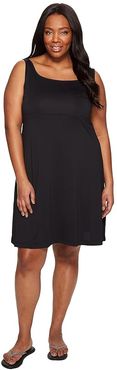 Plus Size Freezer III Dress (Black) Women's Dress