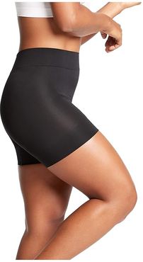 Bria No Roll Shorts w/ Wide Hem (Black) Women's Underwear