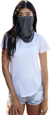 Cali Wraps Face Mask (Charcoal) Scarves