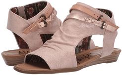 Blumoon (Rose Gold Rancher/Blush Exotic) Women's Sandals