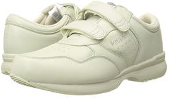 Life Walker Strap Medicare/HCPCS Code = A5500 Diabetic Shoe (Sport White) Men's Hook and Loop Shoes