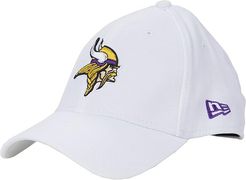 NFL Stretch Fit White 3930 -- Minnesota Vikings (White) Baseball Caps