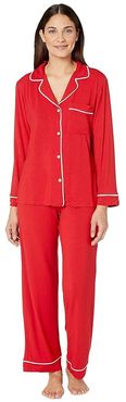 Gisele Basics PJ Set (Haute Red) Women's Pajama Sets