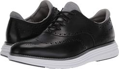 Original Grand Ultra Wing Ox (Black Leather/Optic White) Men's Shoes