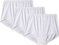 Skimp Skamp Brief 3-Pair (White) Women's Underwear