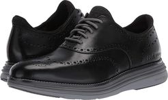 Original Grand Ultra Wing Ox (Black Leather/Quiet Shade/Sleet) Men's Shoes