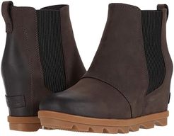 Joan of Arctic Wedge II Chelsea (Blackened Brown) Women's Lace-up Boots