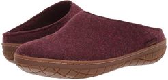 Hedgehog (Burgundy) Women's Clog Shoes