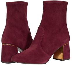 Gigi 70 mm Stretch Bootie (Burgundy) Women's Shoes