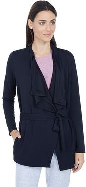 Endless Waterfall Cardigan (Black) Women's Clothing