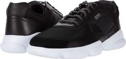 Rapid Low Top Sneaker by BOSS (Black) Men's Shoes
