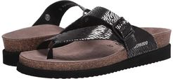 Helen (Black Zebra) Women's Sandals