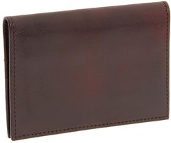 Old Leather Collection - Calling Card Case (Dark Brown Leather) Credit card Wallet