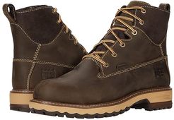 Hightower 6 Alloy Safety Toe Waterproof (Dark Brown) Women's Work Lace-up Boots