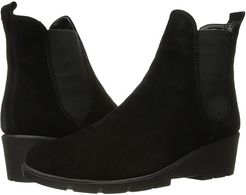 Slimmer (Black Waterproof Suede) Women's Boots