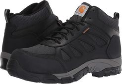 Lightweight Waterproof Hiker Carbon Nano Comp Toe (Black Leather) Men's Work Boots