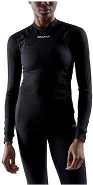 Active Extreme X Crew Neck Long Sleeve (Black) Women's Clothing