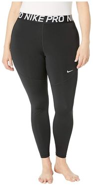 Pro Tights (Sizes 1X-3X) (Black/White) Women's Casual Pants