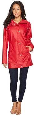 Lightweight True Rain Slicker (Deep Red) Women's Coat