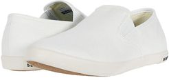 Baja Slip On Classic (White) Women's Slip on  Shoes