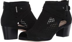 Leros Gaia (Black Soft Buck) Women's Sandals